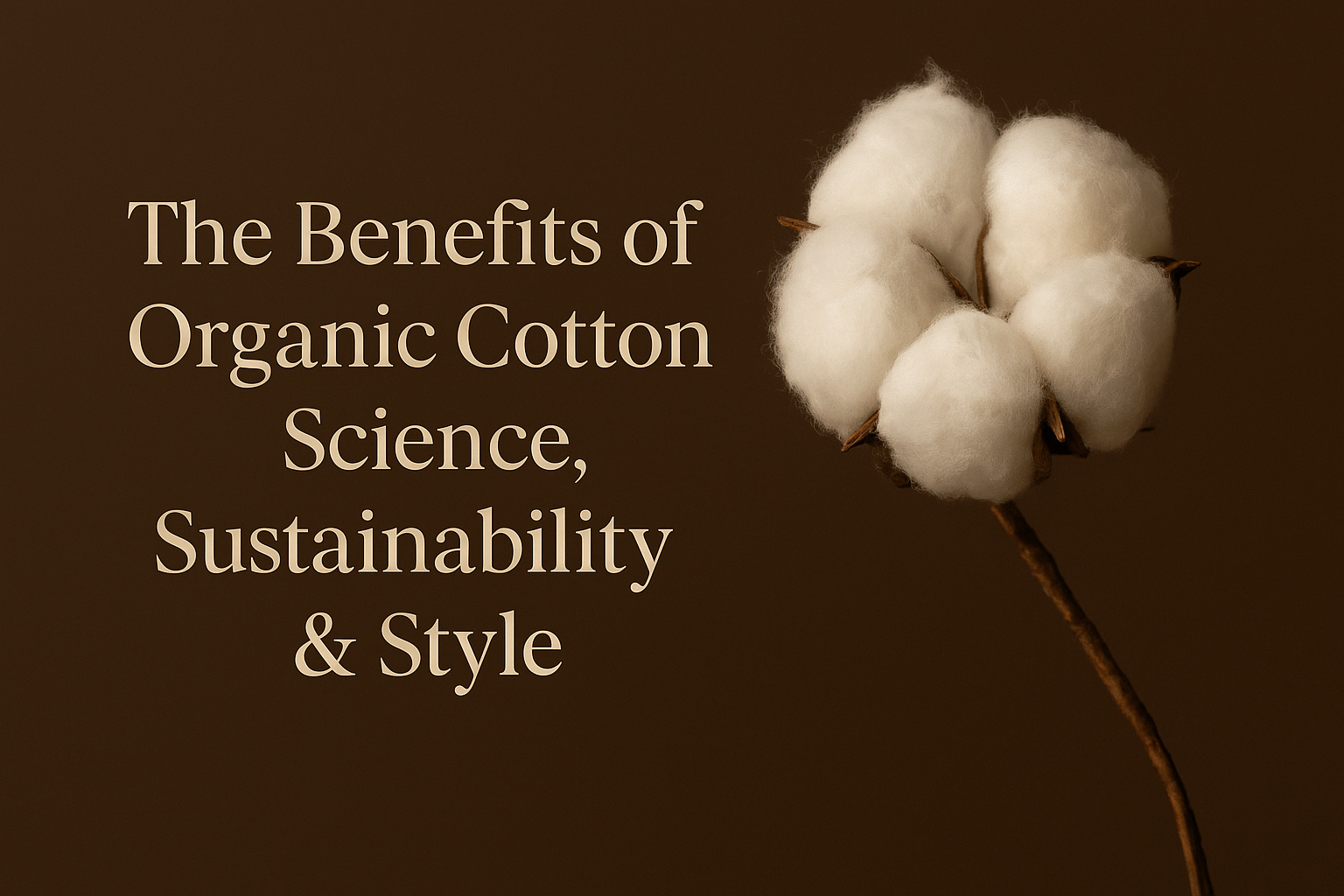 The Benefits of Organic Cotton: Science, Sustainability & Style (2025 Edition)