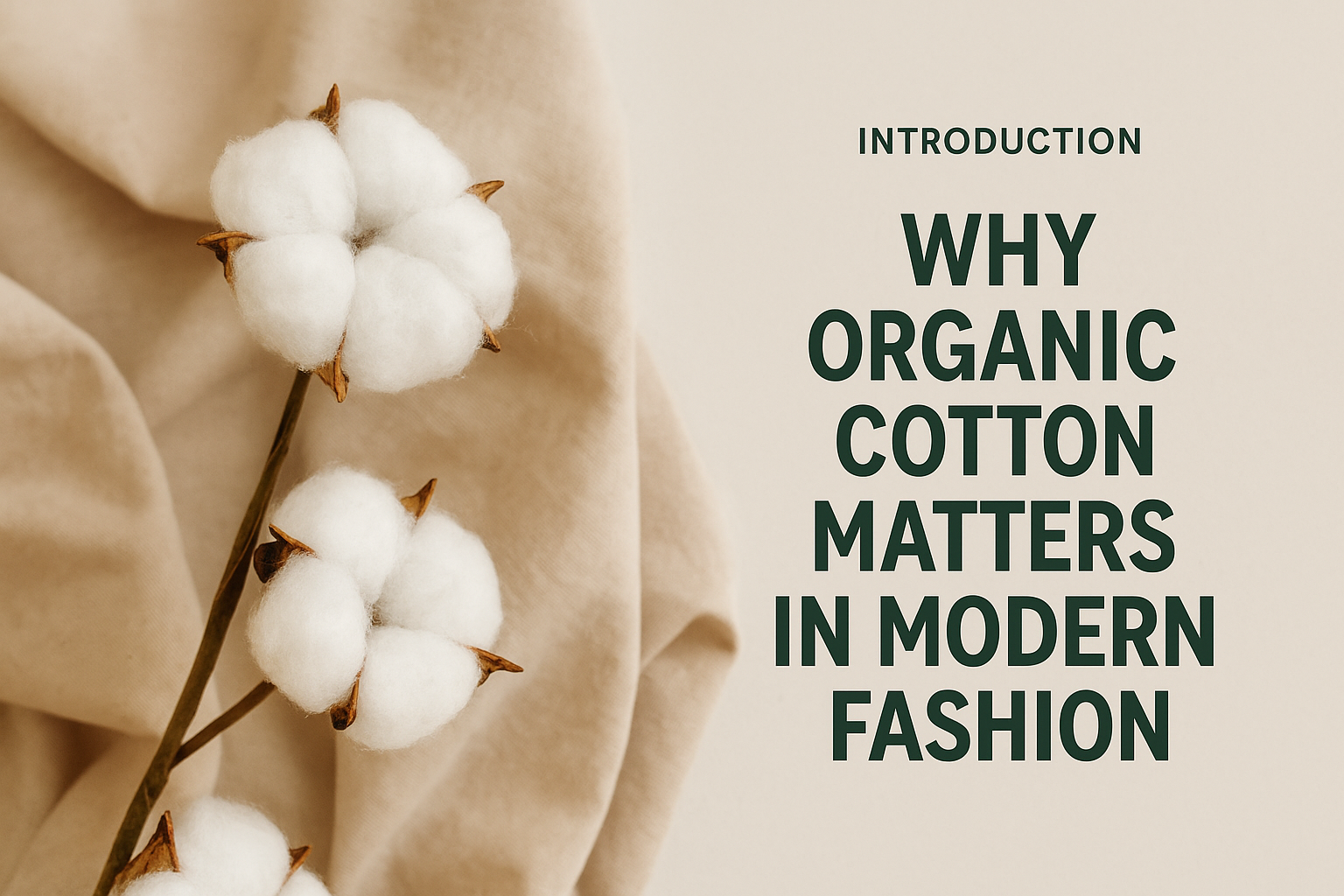 The Ultimate Guide to Organic Cotton Clothing: Luxury Meets Sustainability