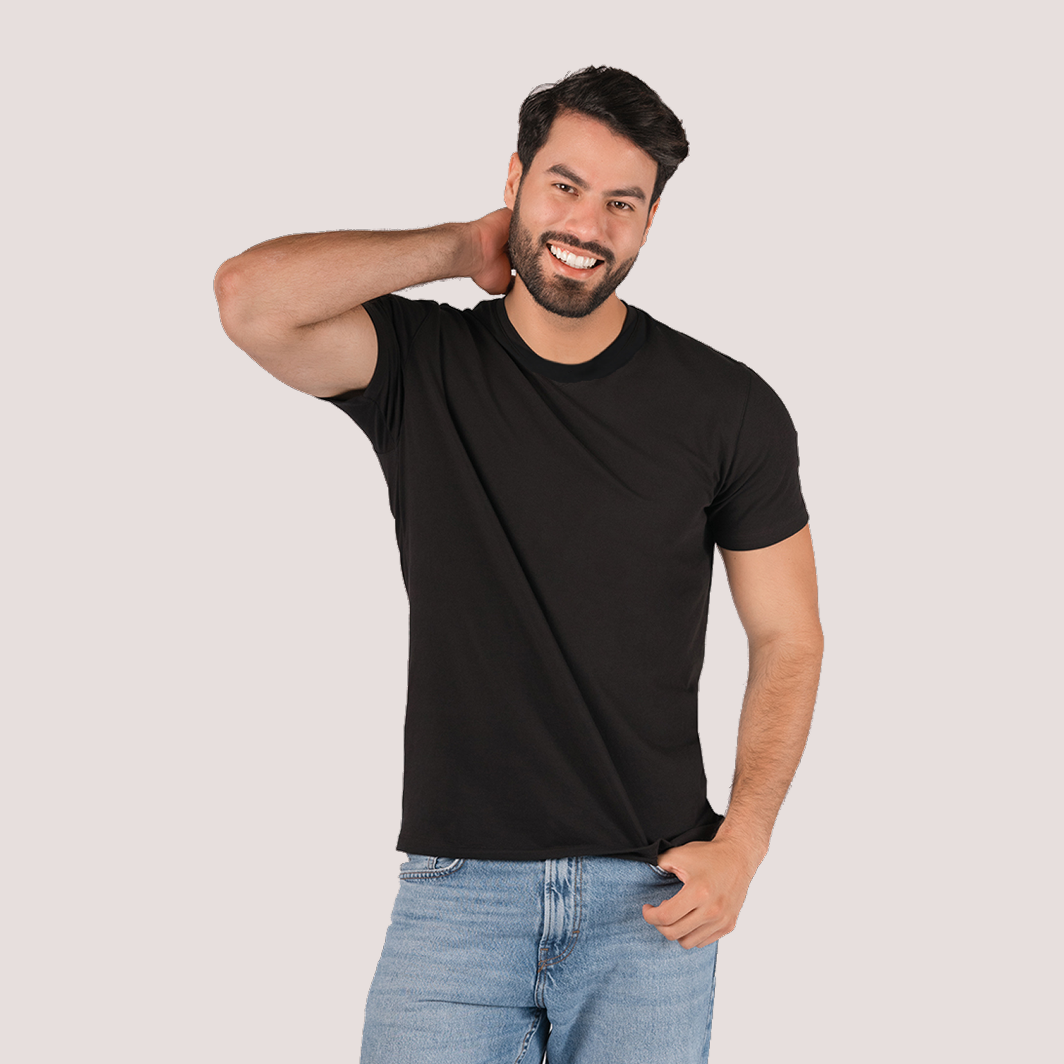 Organic Cotton Stretch Crewneck